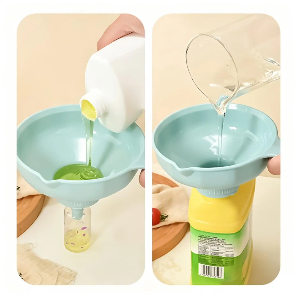 Wide Mouth Canning Funnel Set – 7-Piece Kitchen Jar Funnels Kitchen Funnel Set PLUSH