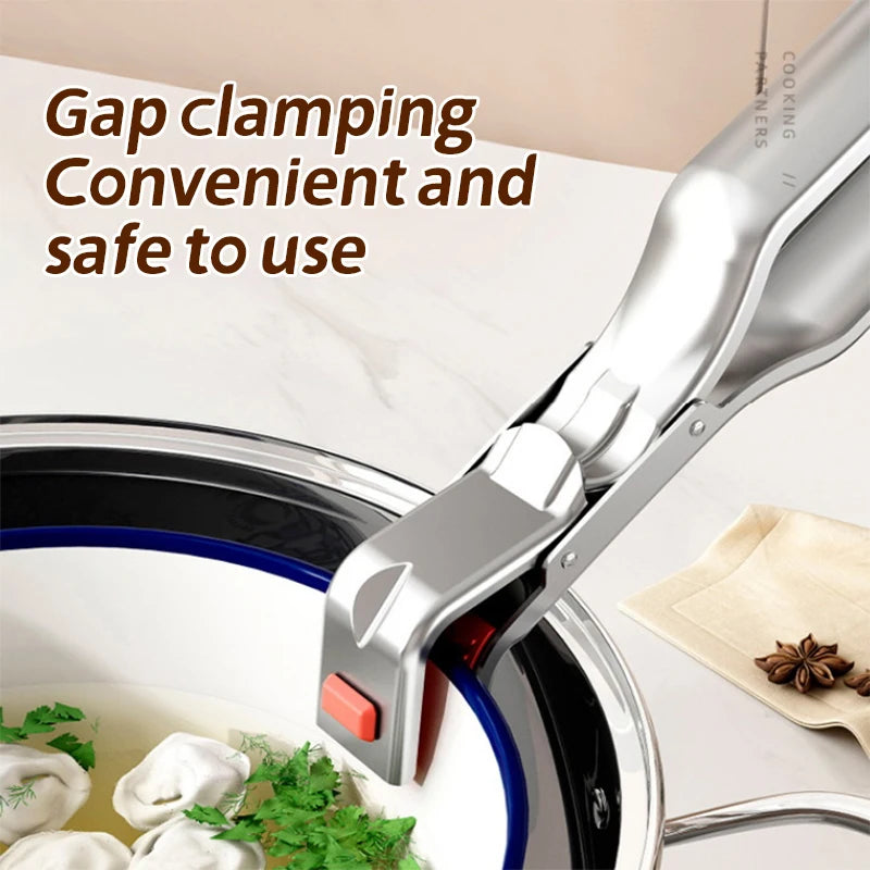 Heat-Resistant Bowl & Plate Lifter Clamp for Pots & Dishes Kitchen Lifter Clamp PLUSH