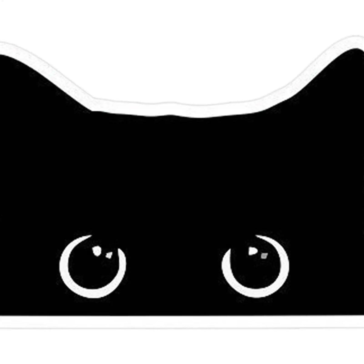 Peeping Cat Car Sticker – Waterproof PVC Vinyl Decal Vinyl Car Decal PLUSH
