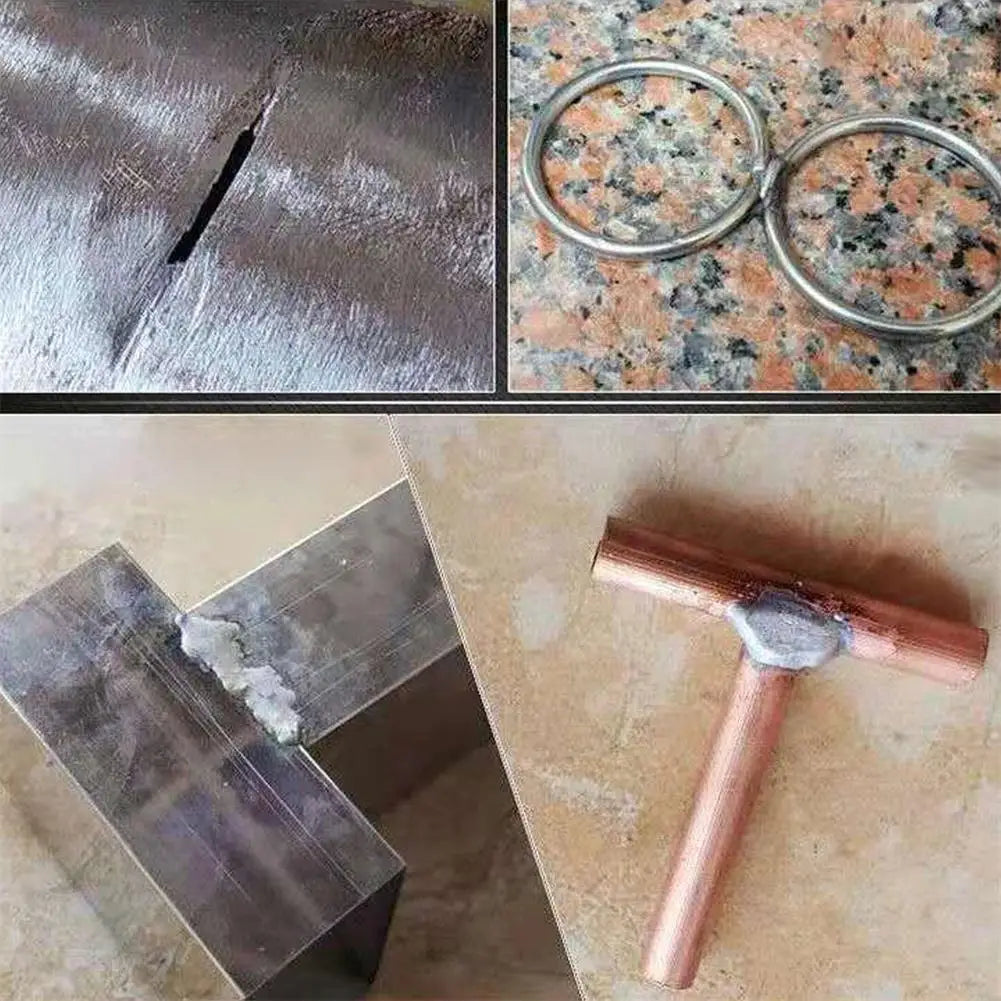 Low-Temp Flux Core Welding Rods – Copper Aluminum Steel 3/6pcs Welding Electrodes PLUSH