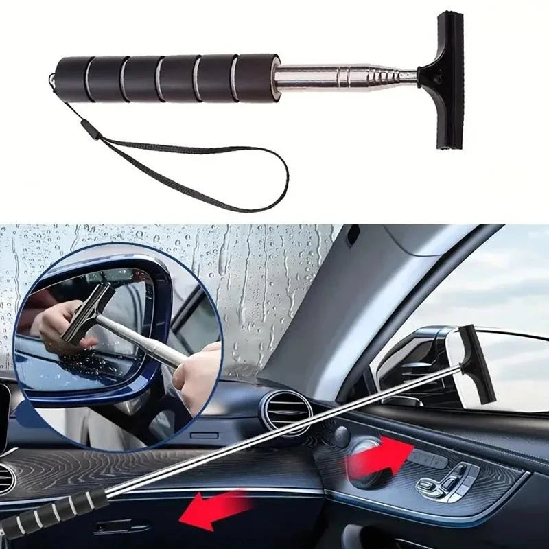 Telescopic Car Rearview Mirror Wiper & Auto Glass Cleaner Auto Glass Cleaner PLUSH