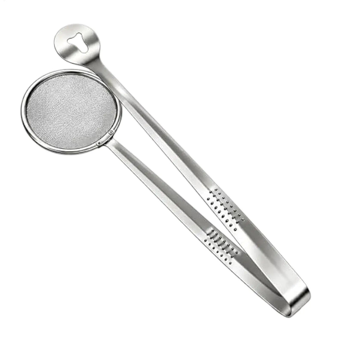 Stainless Steel Frying Strainer Tong | Oil Draining Clip Frying Strainer Tong PLUSH