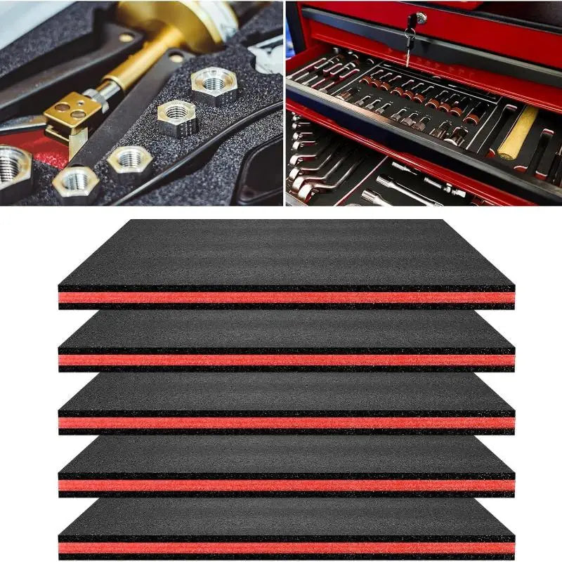 3pcs EPE Foam Inserts for Tool Box & Camera Case | DIY Organizer Foam Case Insert PLUSH