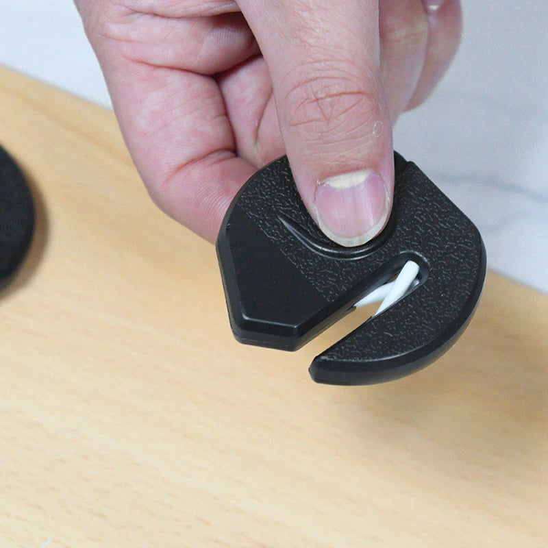 Mini Portable Knife Sharpener – Compact Kitchen & Outdoor Tool Knife Sharpener PLUSH