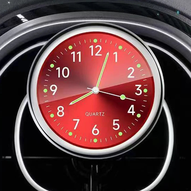 Luminous Analog Car Dashboard Clock – Mini Interior Decor Car Dashboard Clock PLUSH