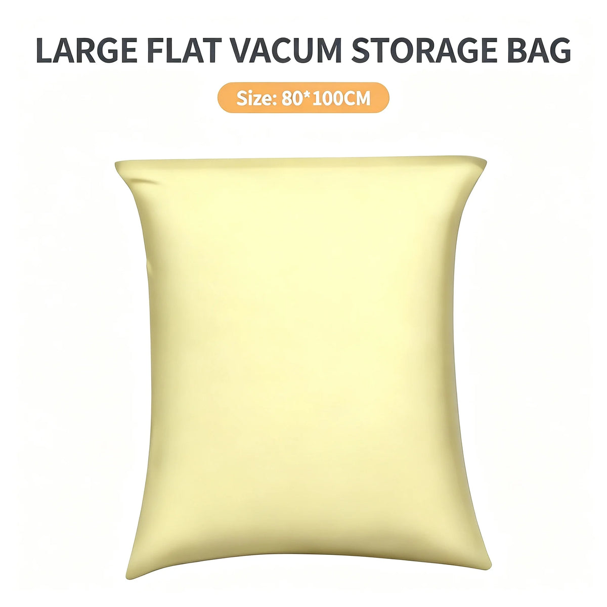 TAILI Vacuum Storage Bags – No Pump, Space Saving Organizer Vacuum Storage Bags PLUSH 80X100