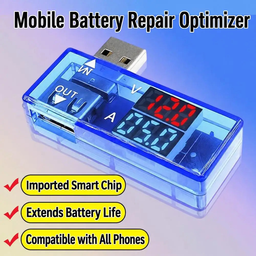 USB Battery Optimizer & Maintenance Tool for Mobile Phones USB Battery Optimizer PLUSH