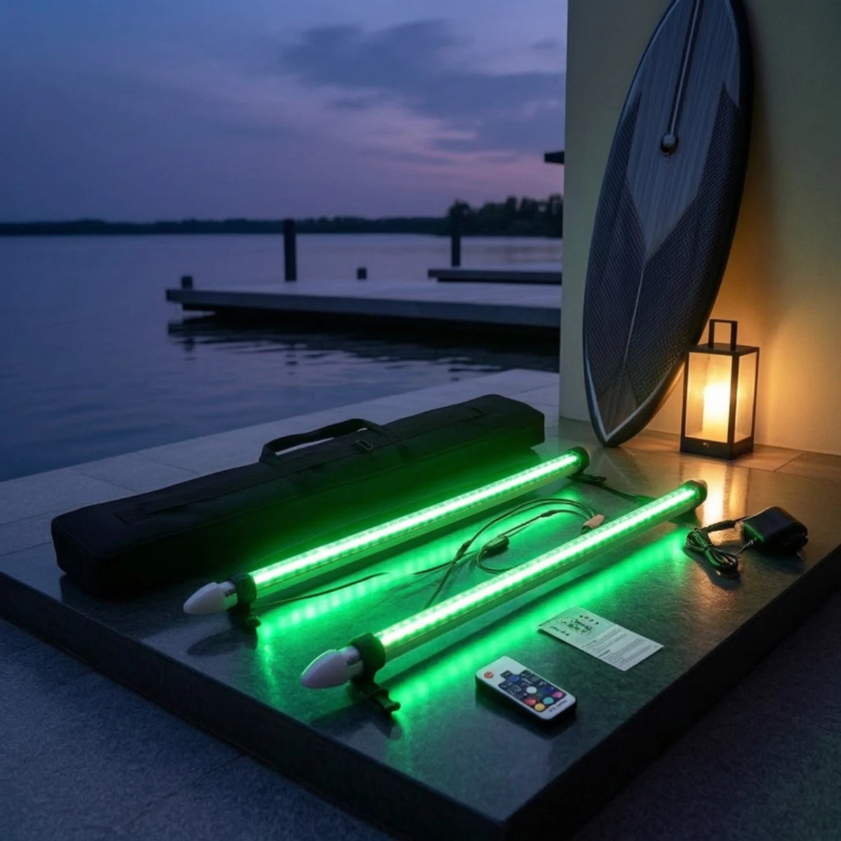 Paddleboard LED Light Kit – Waterproof Night Paddling Strips Paddleboard Light Kit PLUSH