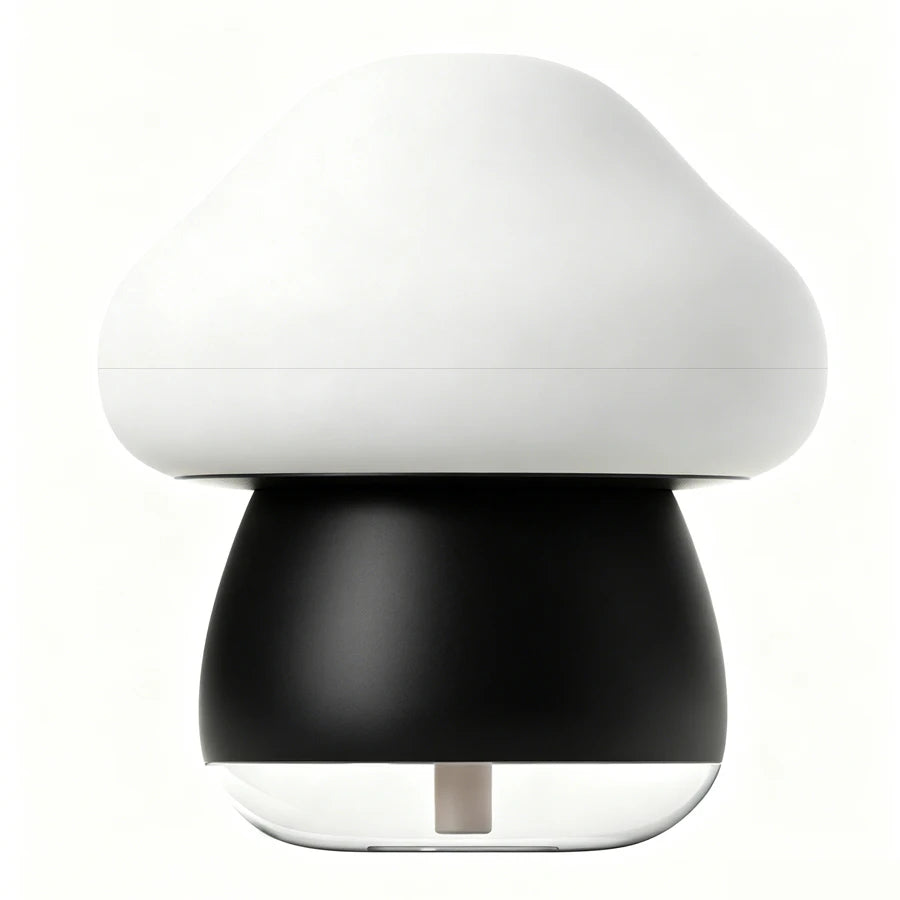 PLUSH Ultrasonic Cool Mist Humidifier for Home & Bedroom Cool Mist Humidifier PLUSH black USB Type-C