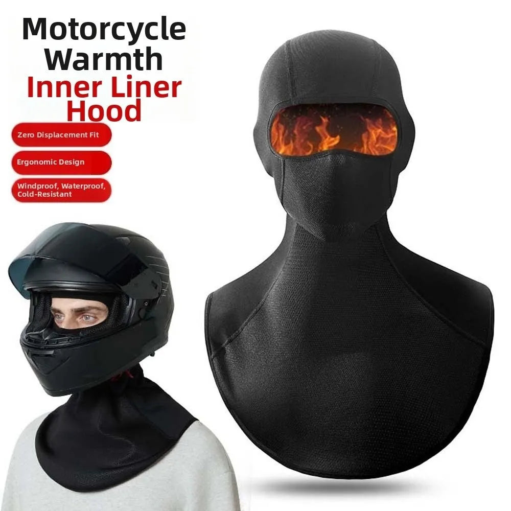Winter Balaclava Mask Hat – Warm Knit Helmet Liner & Shawl Balaclava Mask Hat PLUSH