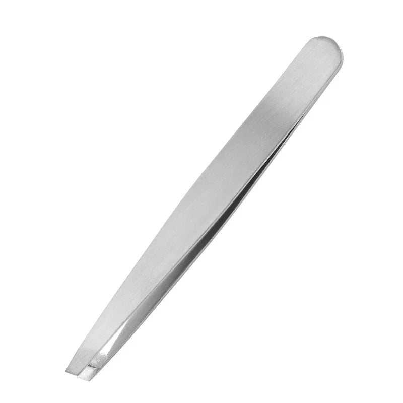 Ouriner Precision Stainless Steel Eyebrow Tweezers Set Eyebrow Tweezers PLUSH Slanted mouth