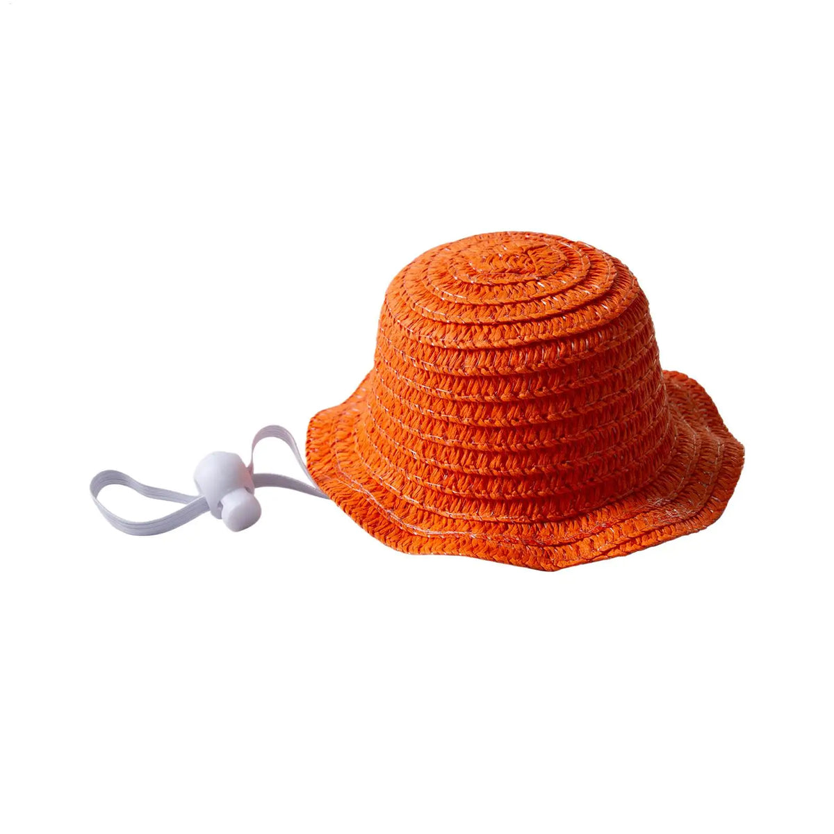 Mini Straw Sun Hat for Dogs & Cats – Breathable Beach Hat Pet Costume Hat PLUSH
