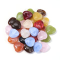 30pcs Dual Color Heart Acrylic Spacer Beads – DIY Jewelry Acrylic Spacer Beads PLUSH random mix