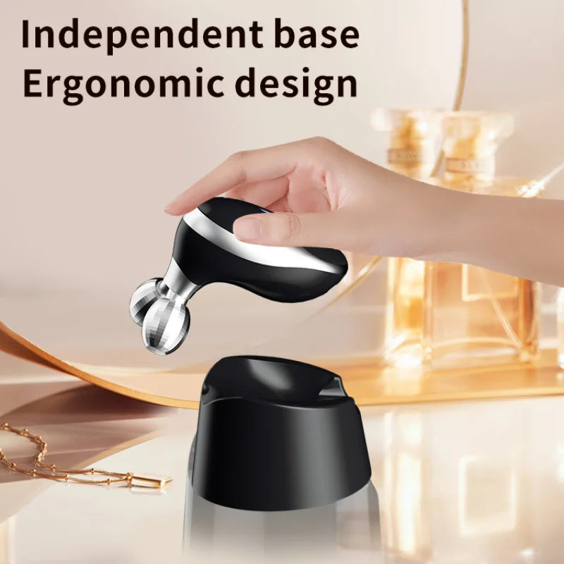 Portable Microcurrent Facial Massager – Vibrating Face Lift Device Facial Massage Device PLUSH