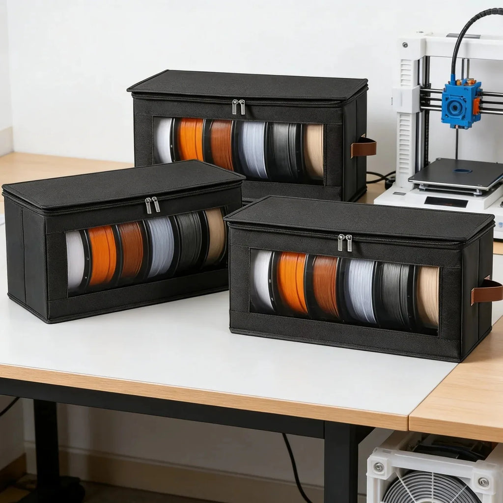 Foldable 3D Printer Filament Storage Bag & Holder Rack Filament Storage Bag PLUSH