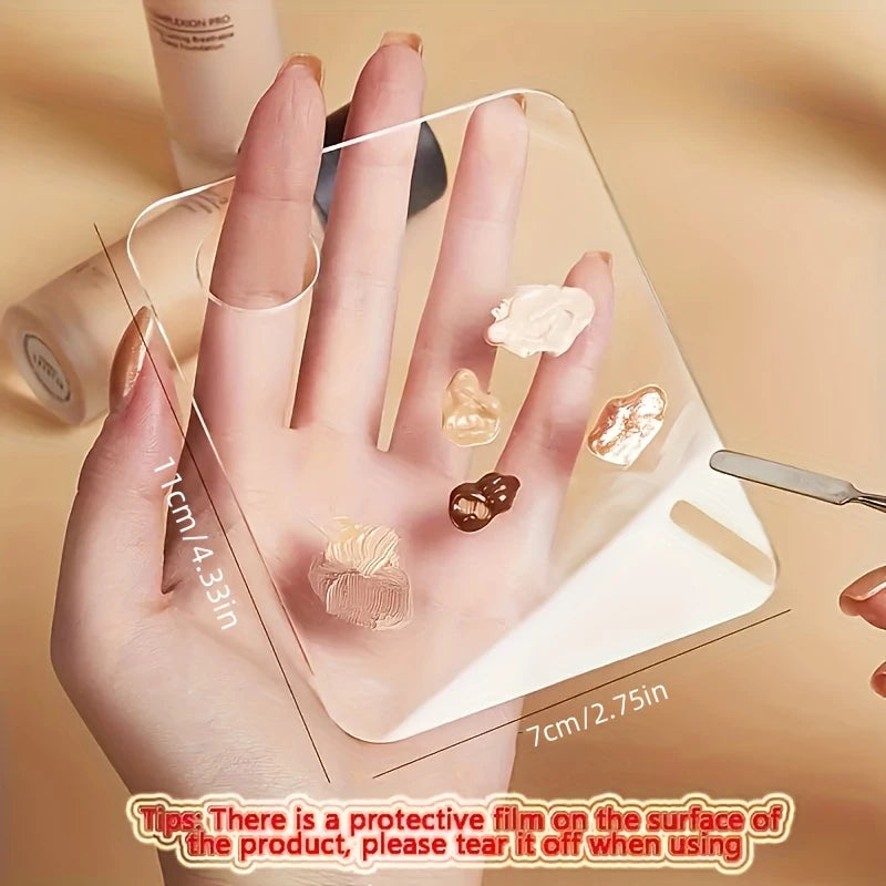 Professional Pigment Mixing Palette – Makeup & Nail Art Tool Makeup Mixing Palette PLUSH