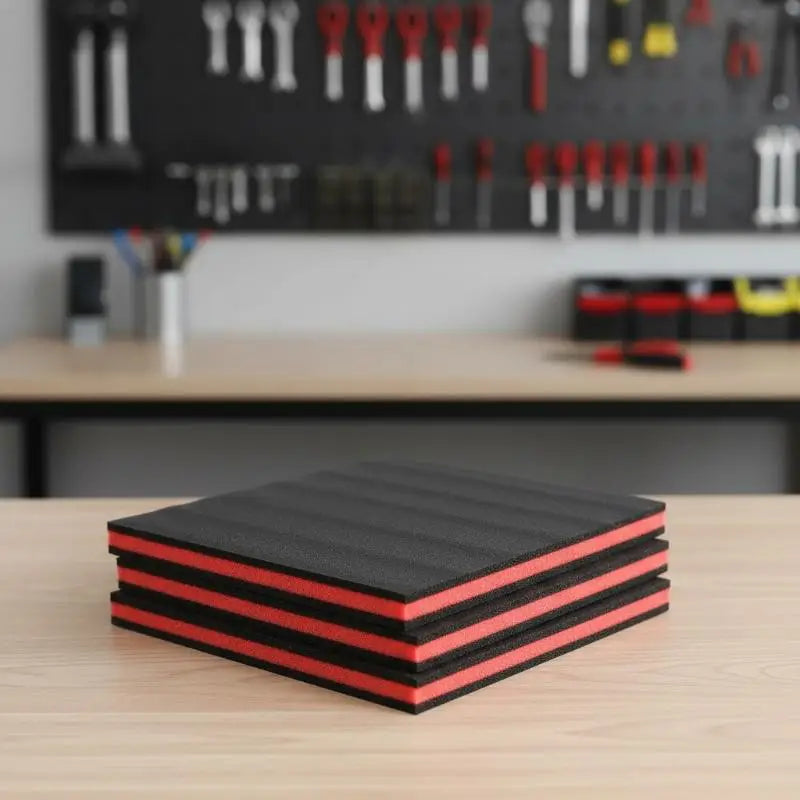 3pcs EPE Foam Inserts for Tool Box & Camera Case | DIY Organizer Foam Case Insert PLUSH