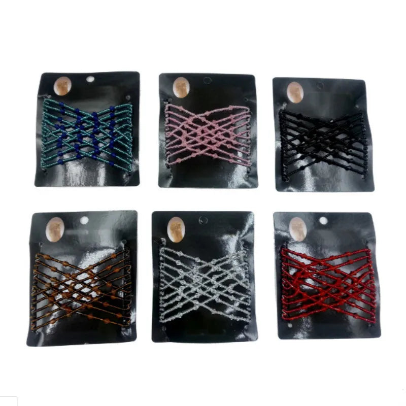 Vintage Magic Hair Comb – Elastic Bun Maker, 6 Colors Hair Styling Comb PLUSH