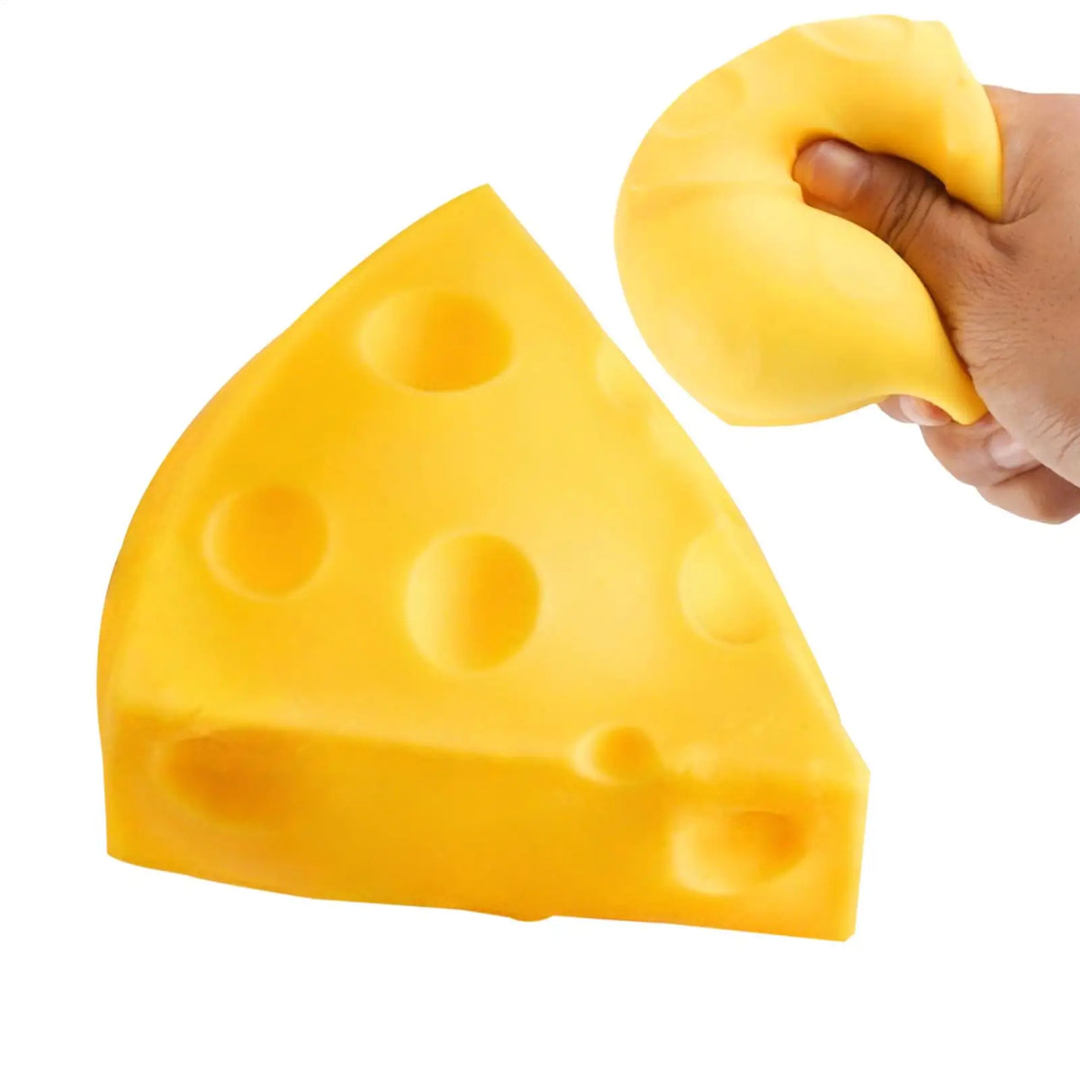 Squishy Cheese Squeeze Toy – Slow Rising Sensory Fidget Squishy Fidget Toy PLUSH