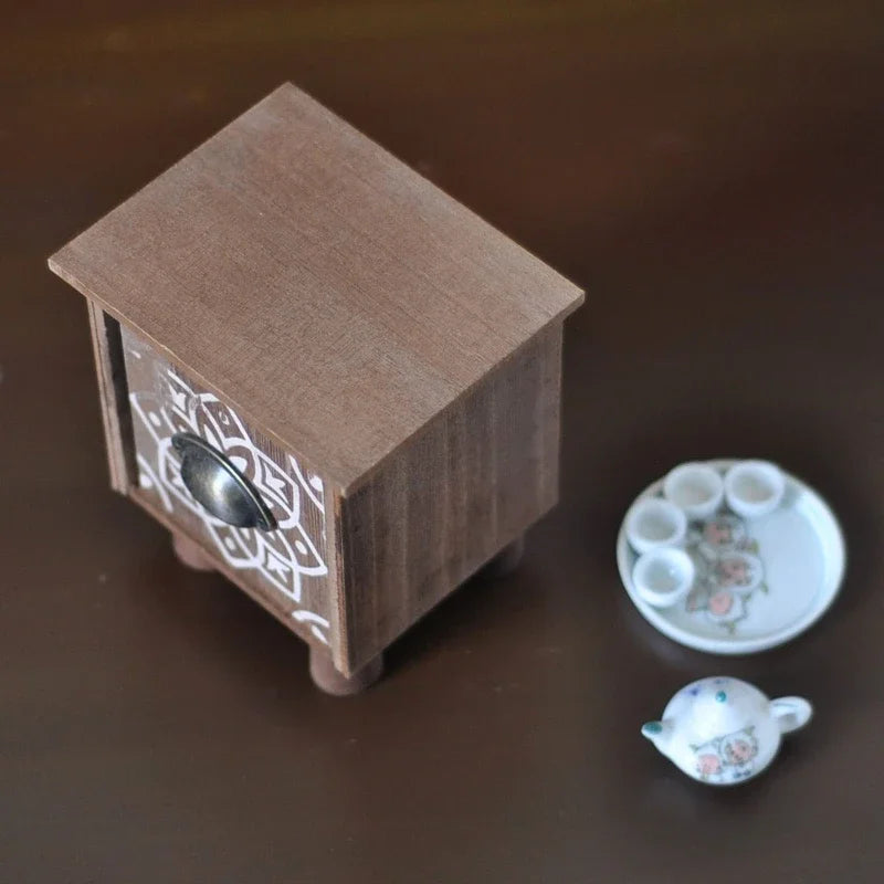 Mini Retro Wooden Tea Set – Newborn Baby Photography Props Photography Props Set PLUSH