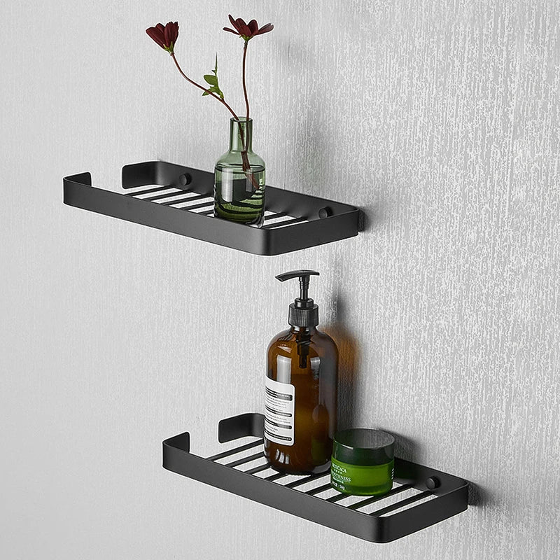 Stainless Steel Bathroom Corner Shelf | Wall-Mounted Shower Caddy Bathroom Corner Shelf PLUSH