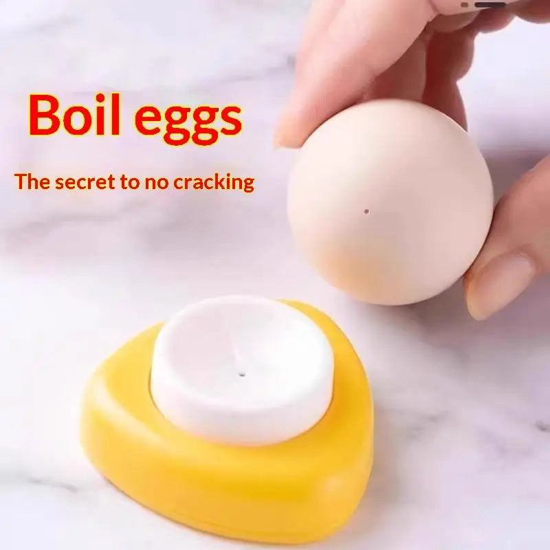 Egg Piercer Puncher | Anti-Crack Boiled Egg Tool Egg Kitchen Tool PLUSH Yellow