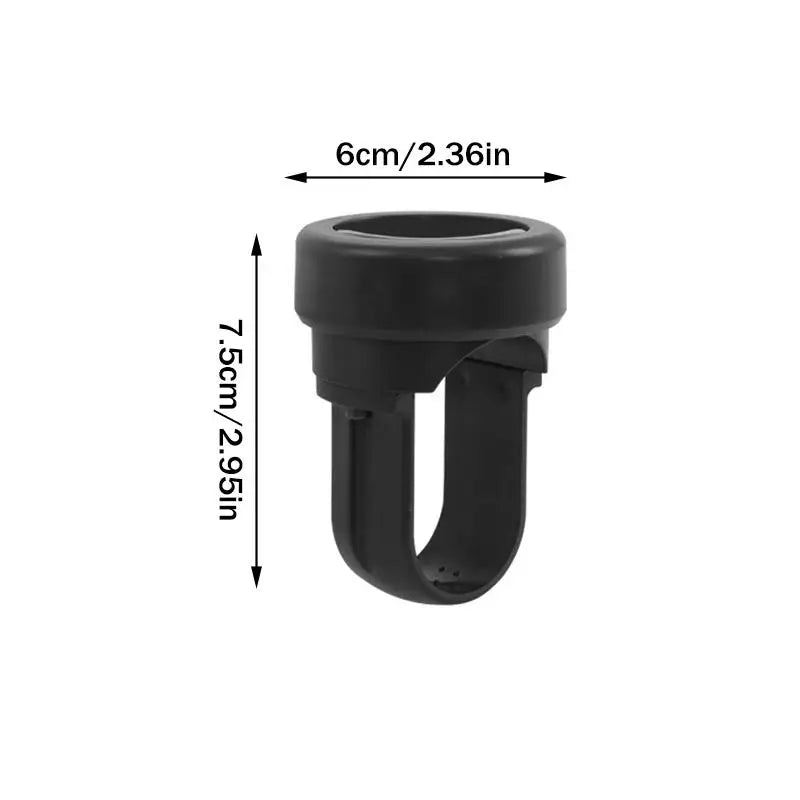 Universal Steering Wheel Spinner Knob with Ball Bearing – ABS Steering Wheel Knob PLUSH black
