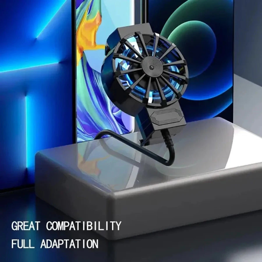 Portable Phone Cooler – External Cooling for iPhone & Android Phone Cooling Fan PLUSH