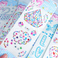 Colorful Rhinestone Gem Stickers – Self-Adhesive Face & Body Bling Gem Body Stickers PLUSH zsyd