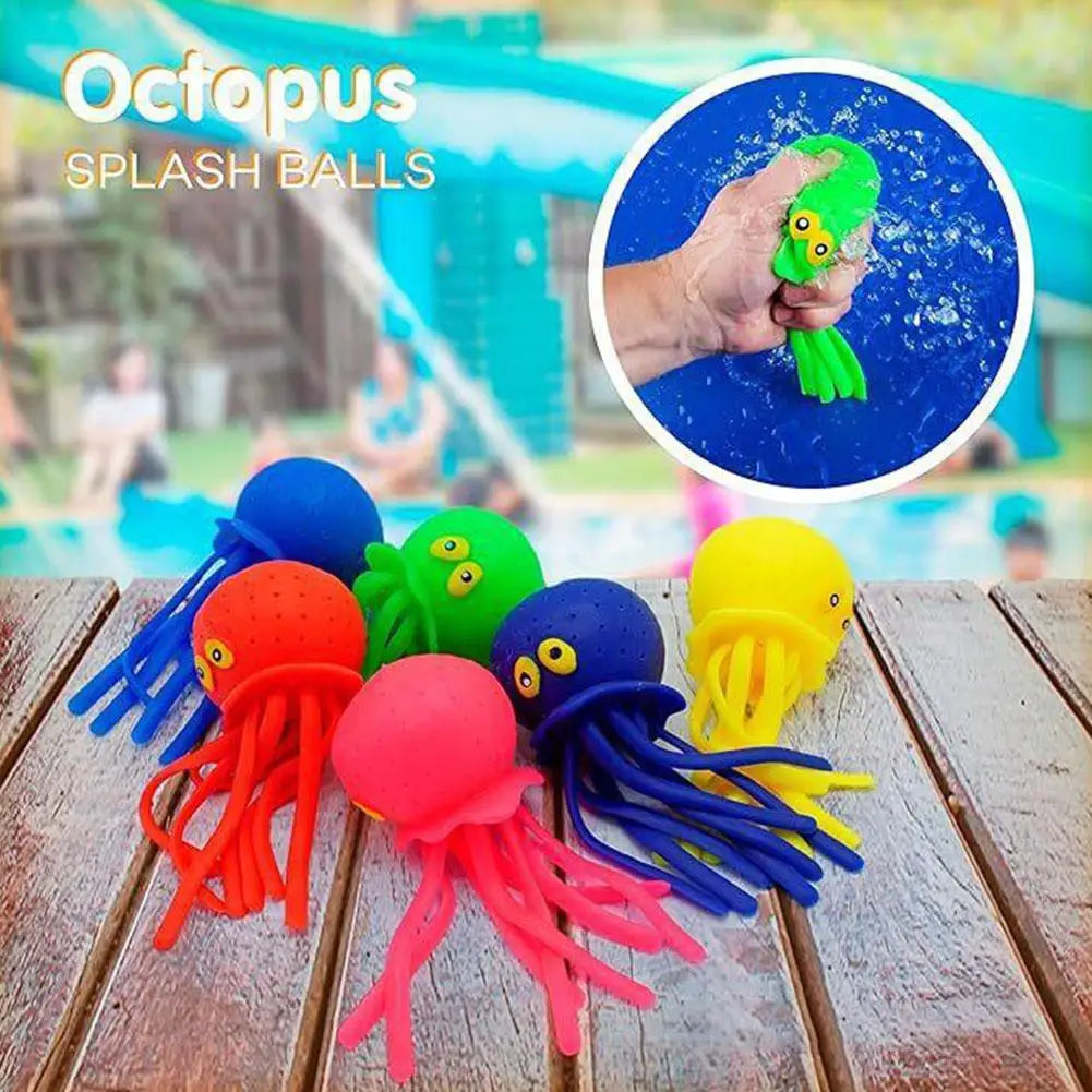 Octopus Water Squirt Bath Toy for Kids – Fun Squeeze Toy Kids Bath Toy PLUSH