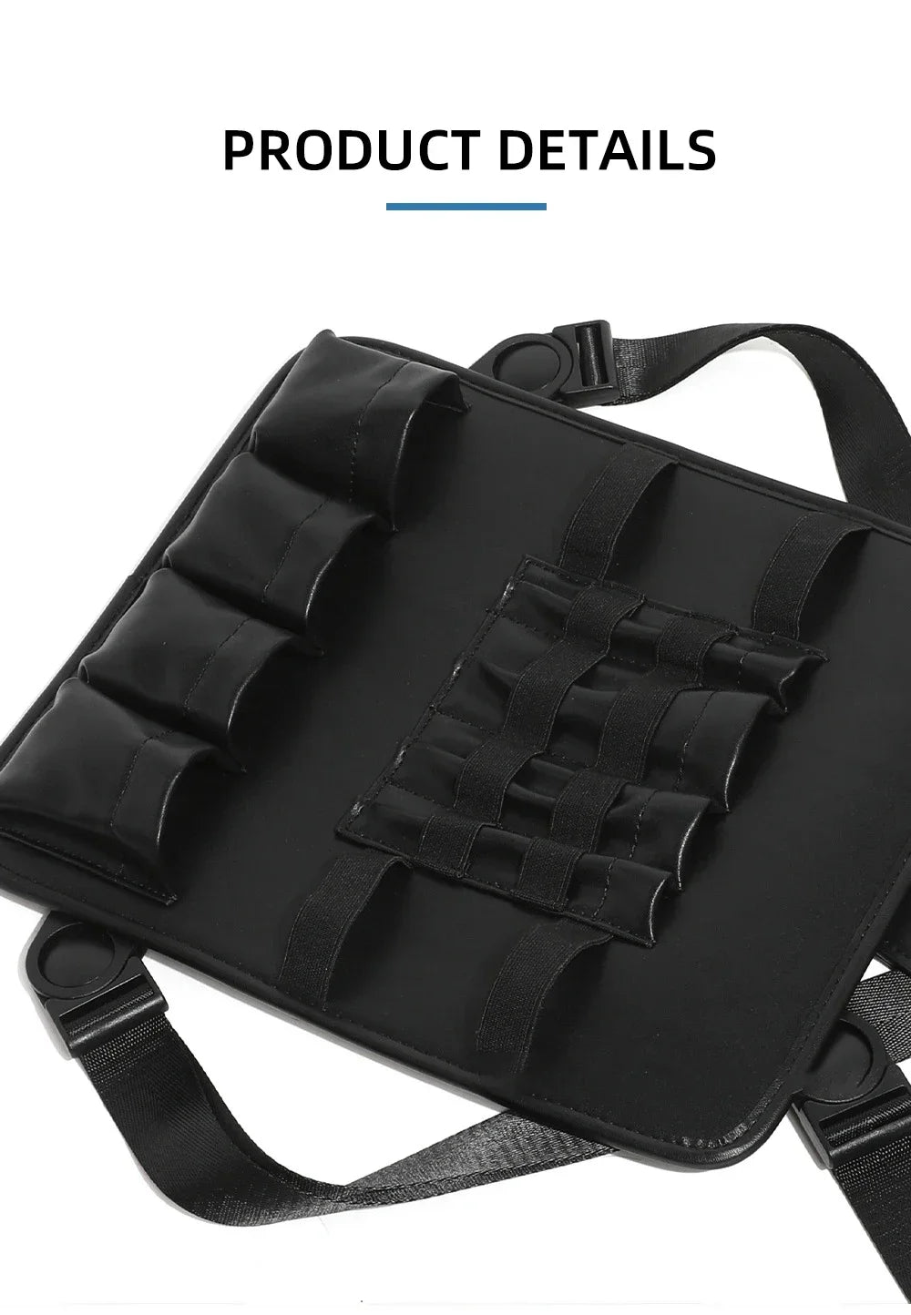 Professional Barber Leather Tool Kit – Shoulder Bag & Scissors Organizer Barber Tool Bag PLUSH