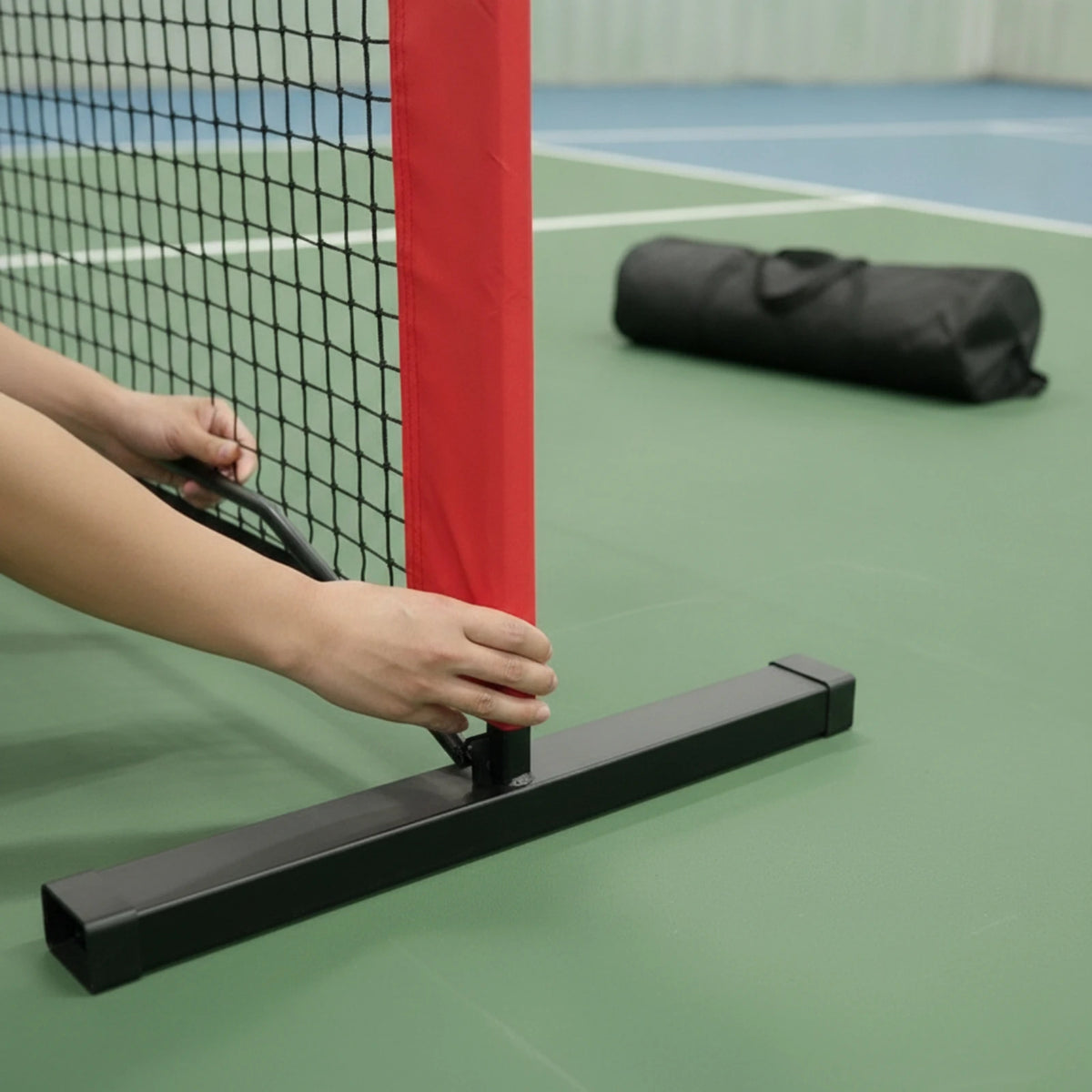 Portable Pickleball Net with Steel Frame & Carrying Bag Pickleball Net PLUSH