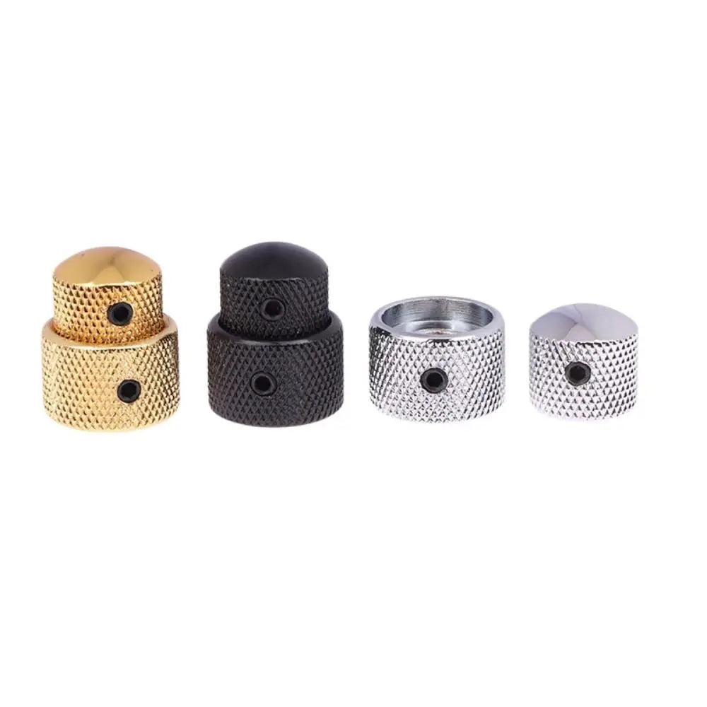 3pcs Dual Concentric Stacked Guitar Control Knobs 2-in-1 Guitar Control Knobs PLUSH