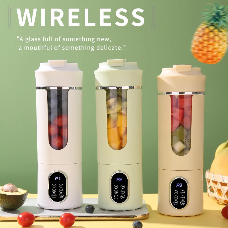 USB Rechargeable Portable Electric Juicer Blender Cup Portable Blender Cup PLUSH