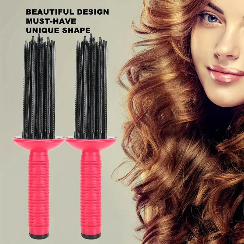 Professional Round Hair Brush – Curling & Volumizing Tool Round Hair Brush PLUSH