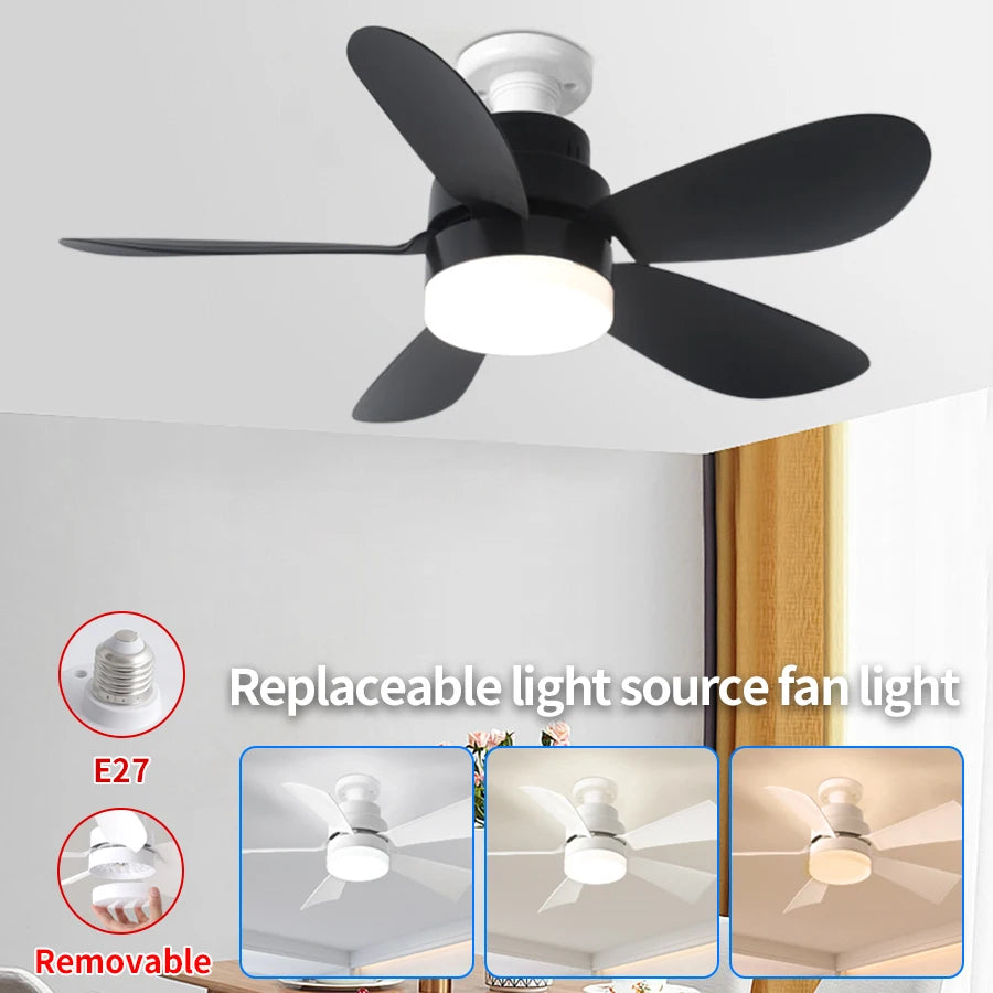 40W LED Ceiling Fan Light E27 | Dimmable & Remote Control LED Ceiling Fan Light PLUSH