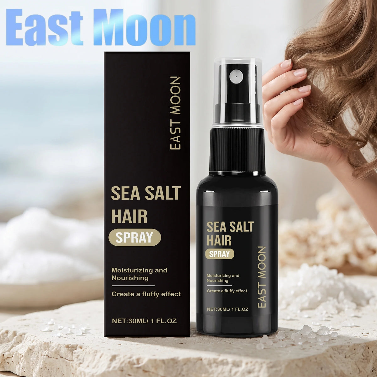 Sea Salt Hair Texturizing Spray – Volume, Texture & Hold 30ml Hair Texturizing Spray PLUSH 30ml boxed