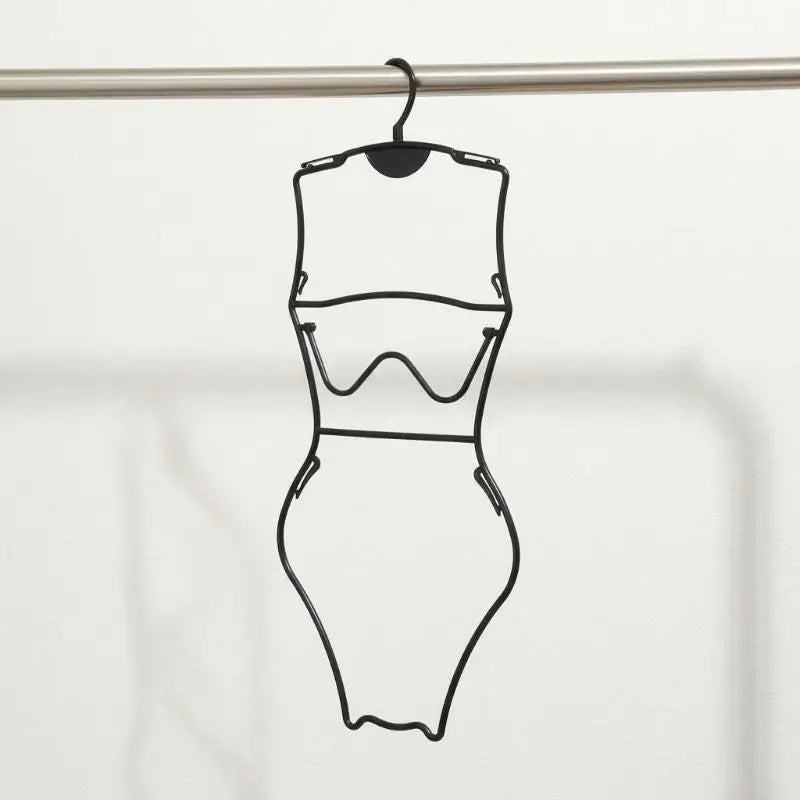 Foldable Swimsuit Hanger & Lingerie Organizer | Space Saver Clothing Hanger Organizer PLUSH
