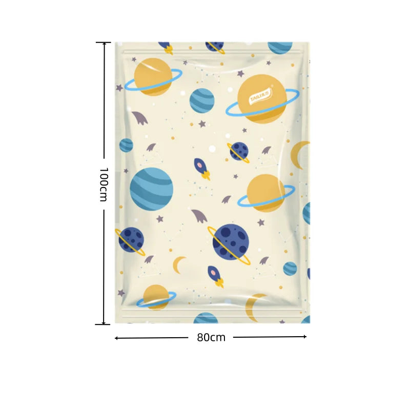 TAILI Vacuum Storage Bags – No-Pump Compression Bags Vacuum Storage Bags PLUSH 80X100