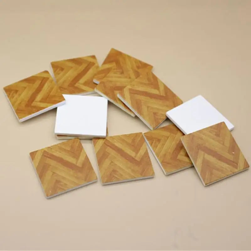 Miniature French Flower Tile Bricks for Dollhouse Floor 10pcs Dollhouse Accessories PLUSH A7