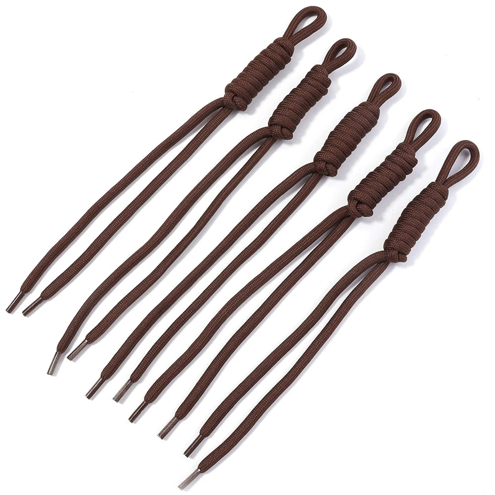 5pcs Braided Nylon Lanyard Keychain Cord – DIY Craft Supplies Braided Lanyard Cord PLUSH Brown 24-28cm