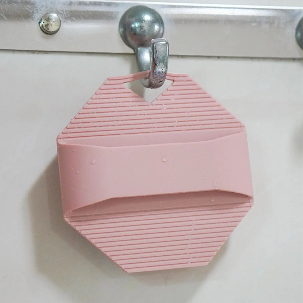 Soft Silicone Body Scrubber Exfoliating Shower Brush Silicone Bath Scrubber PLUSH