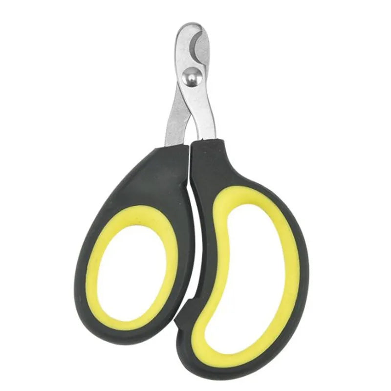 Professional Pet Nail Clippers for Small Dogs, Cats & Rabbits Pet Nail Clipper PLUSH Black Yellow