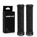 Ergonomic Lock-On MTB Bike Handlebar Grips – Non-Slip Rubber Bike Handlebar Grips PLUSH black