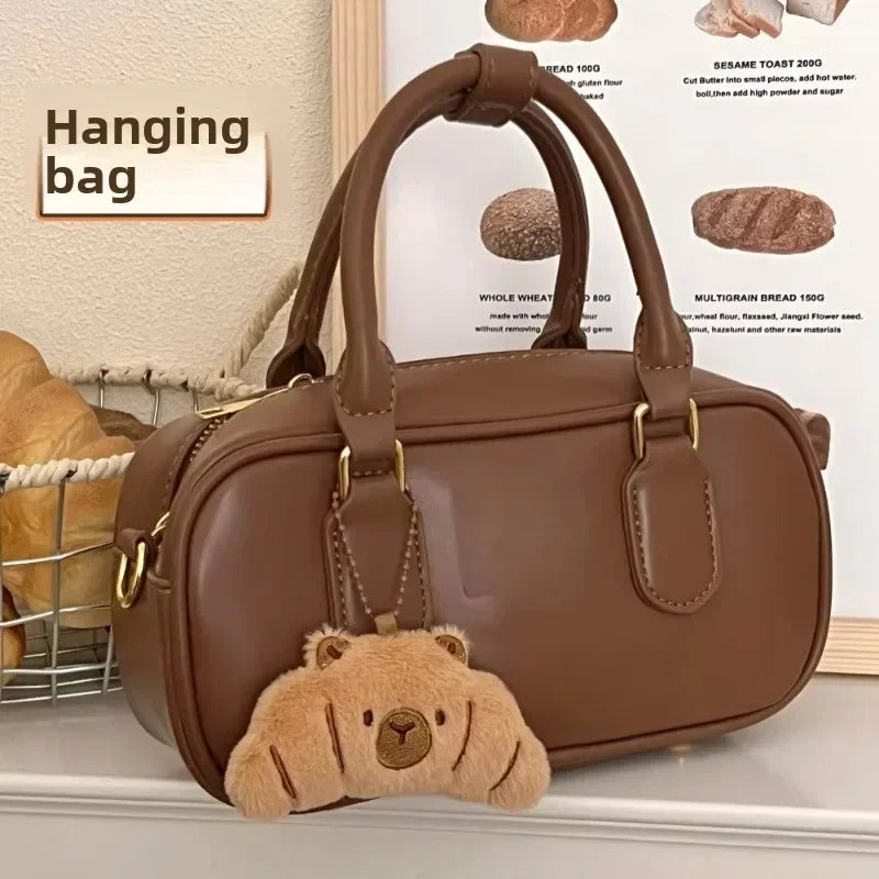 Cute Capybara Bread Plush Keychain – Funny Animal Bag Charm Plush Keychain Charm PLUSH