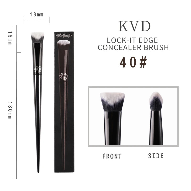 Kat Von D KVD Makeup Brush – Foundation, Blush & Eyeshadow Makeup Brush PLUSH 40 with box China Mainland