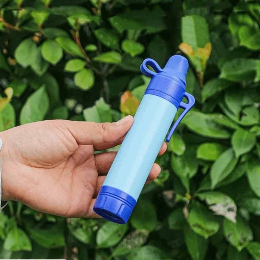 Mini Survival Water Filter Straw – Portable Purifier 1500L Water Filter Straw PLUSH
