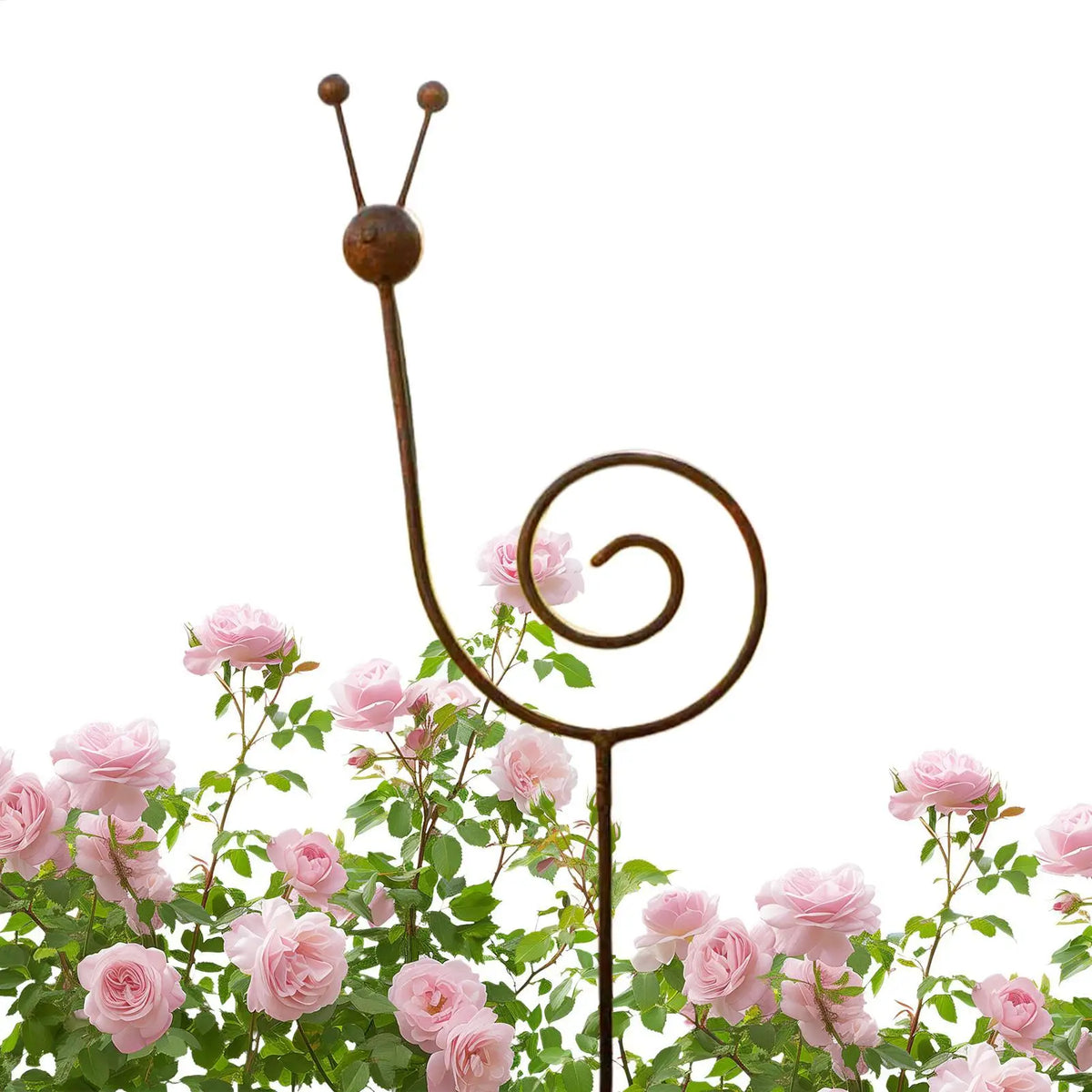 Snail Shape Metal Plant Stakes – Vintage Garden Vine Support Garden Plant Stakes PLUSH