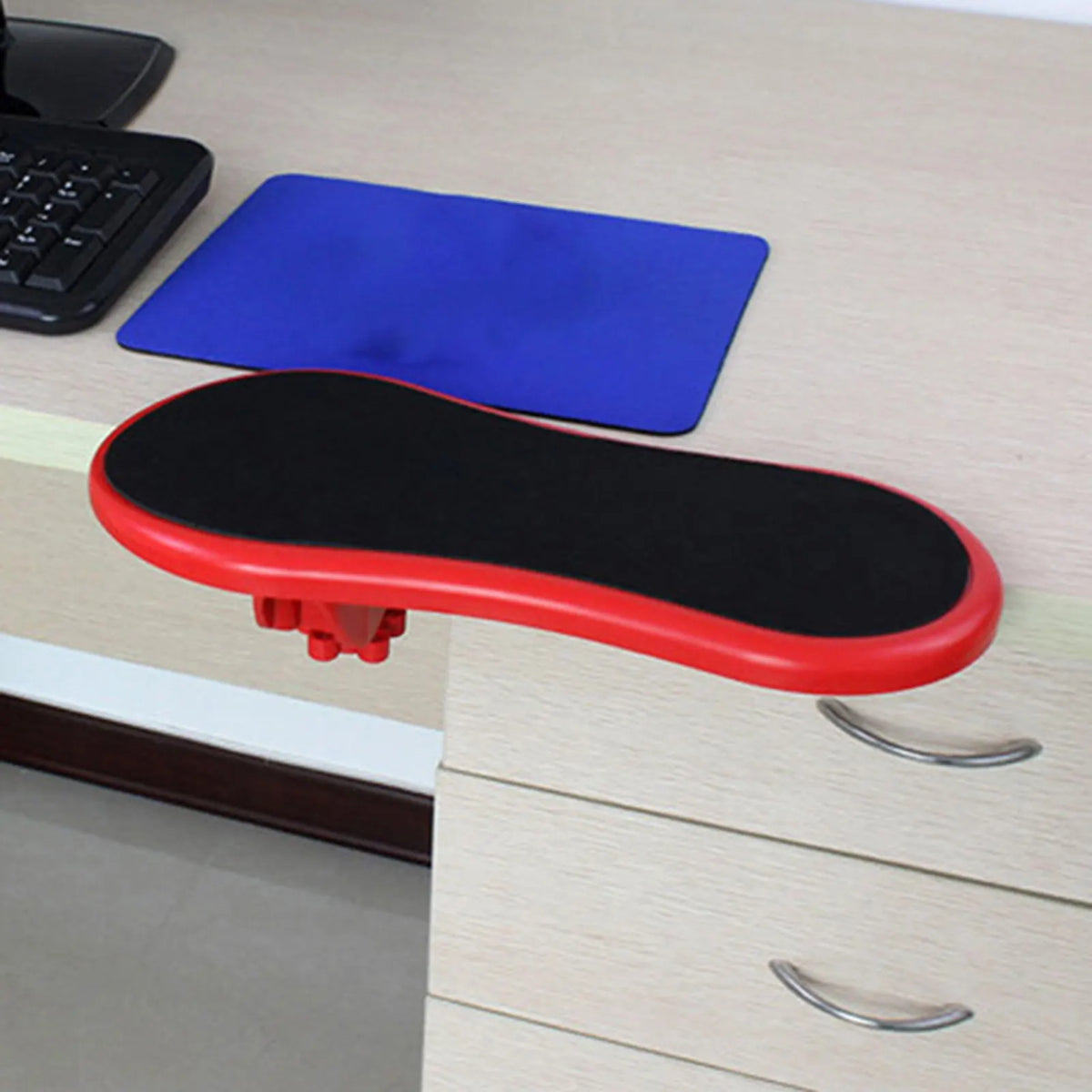 Adjustable Computer Armrest Ergonomic Wrist Rest Desk Extender Ergonomic Armrest PLUSH