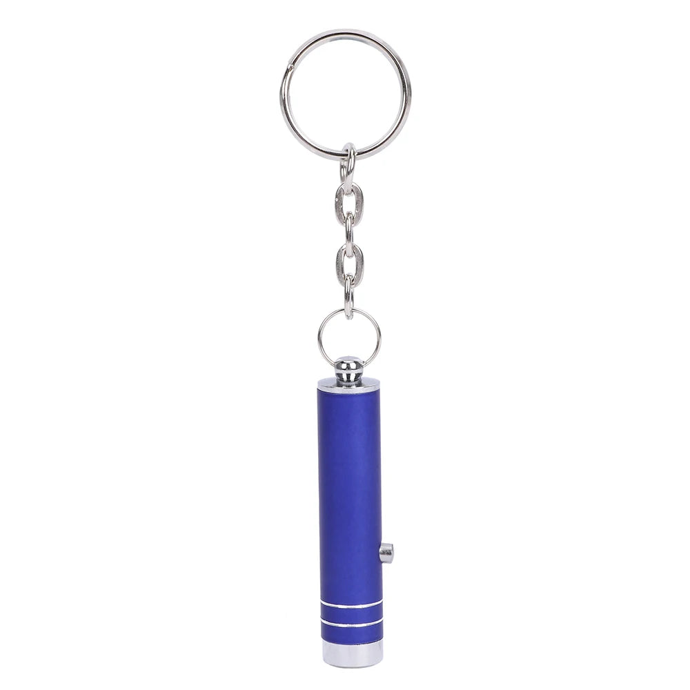 UV LED Keychain Flashlight – Counterfeit Money Detector Torch UV Keychain Flashlight PLUSH blue